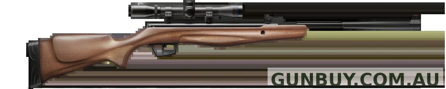 STOEGER RX20 DYNAMIC WOOD AIR RIFLE & 4x32 SCOPE