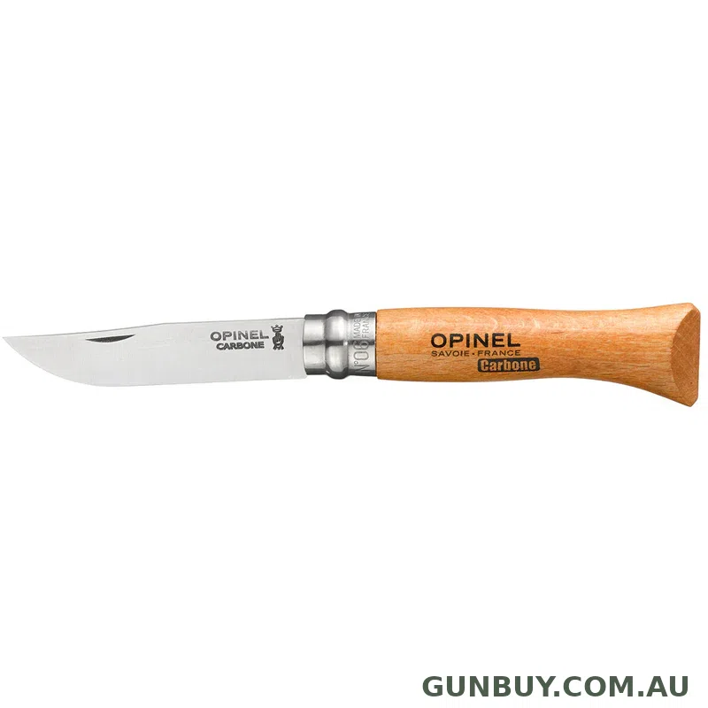 OPINEL CARBON POCKET KNIFE - 6 VRN