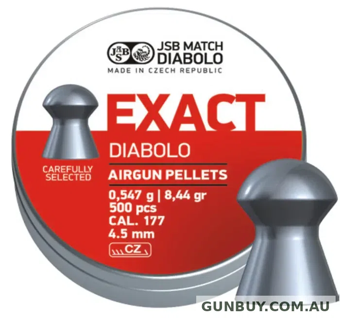 JSB DIABOLO EXACT 177 PELLETS 8.44GR (500PK)