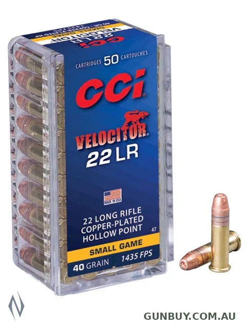 CCI Velocitor 40gr HP HV 1435fps (50pk)