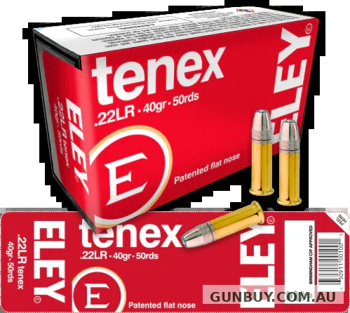 Eley 22LR Tenex 1070fps (50pk)