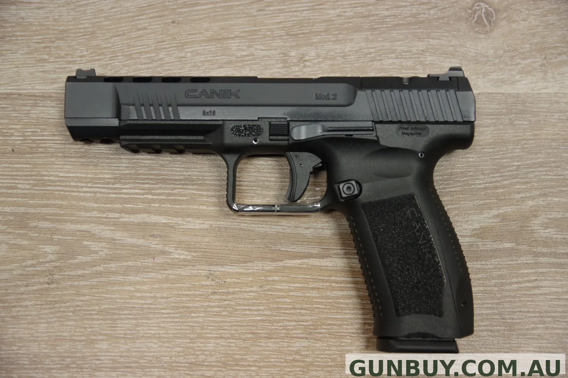 THE ADELAIDE GUN SHOP PTY LTD S/H CANIK TP9 SFX MODEL 2 SEMI AUTO PISTOL 9MM (FZ231)