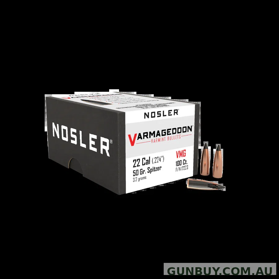 NOSLER 224 50GR VARMAGEDDON 100PK
