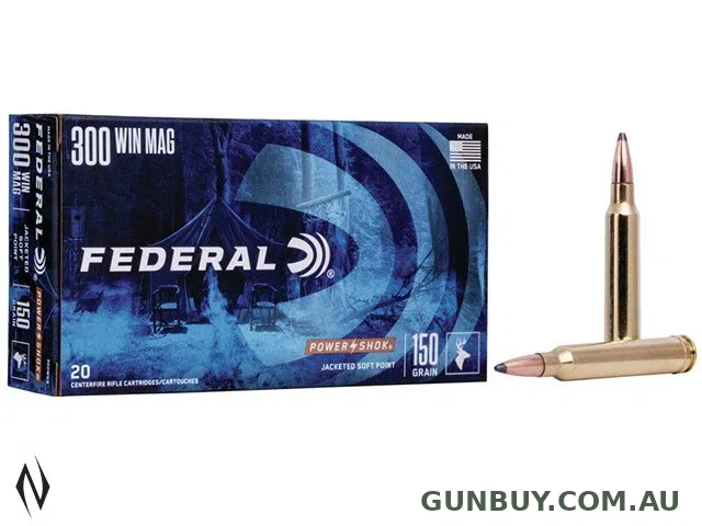 FEDERAL 300 WIN MAG POWER-SHOK
