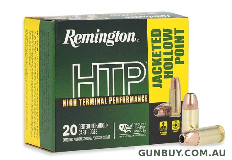 Remington 9mm Luger +P 115GR JHP HTP (20PK)