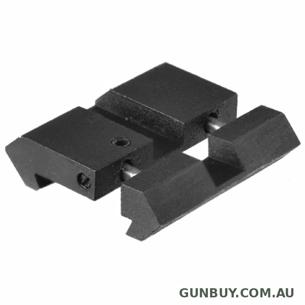 UTG LEAPERS DOVETAIL TO PICATINNY RAIL ADAPTOR (MNT-DT2PW01)