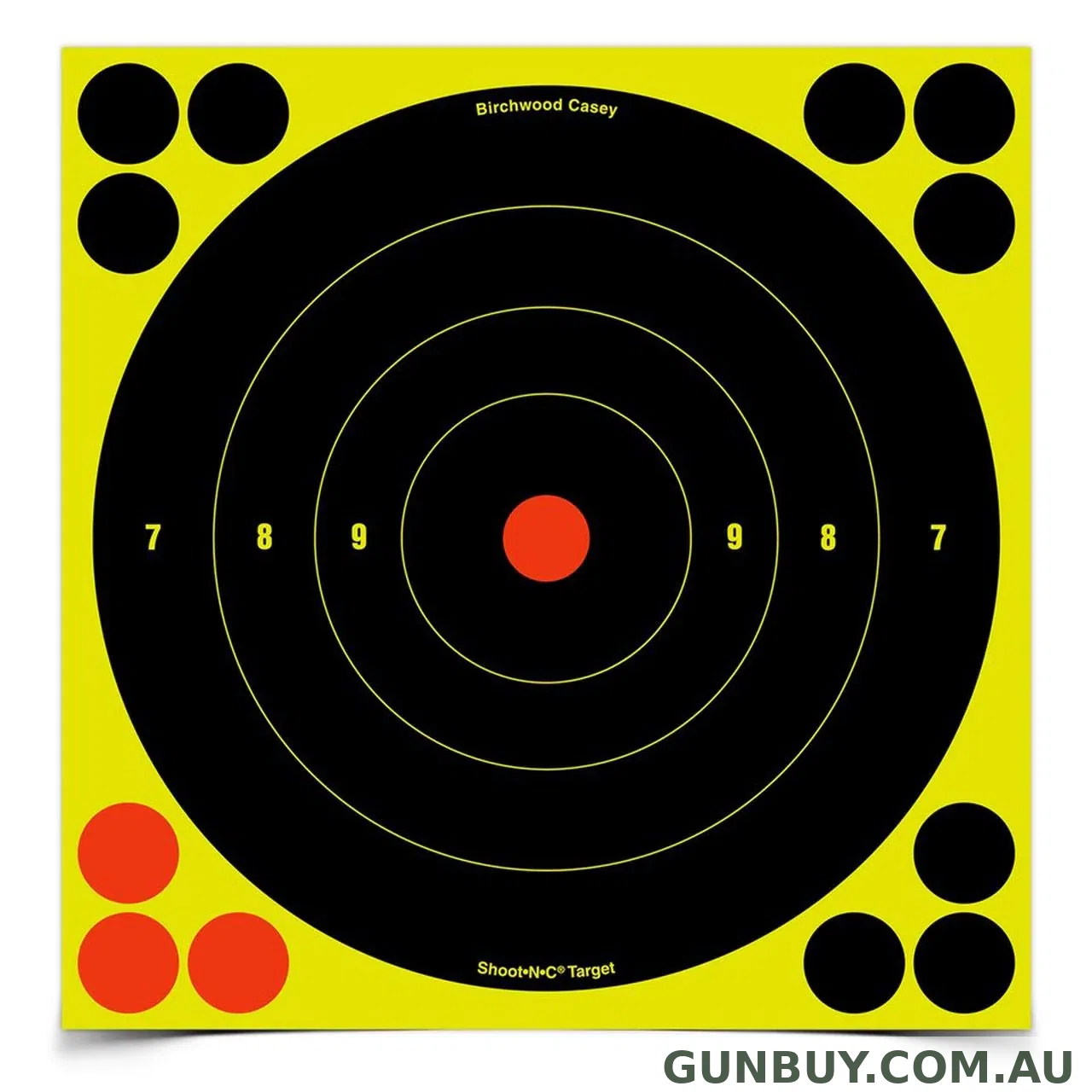 BIRCHWOOD CASEY SHOOT-N-C 8 BULLSEYE TARGET 30PK