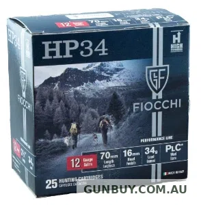 FIOCCHI 12G HP34 34GM 2 3/4" #0 BUCK (BB)