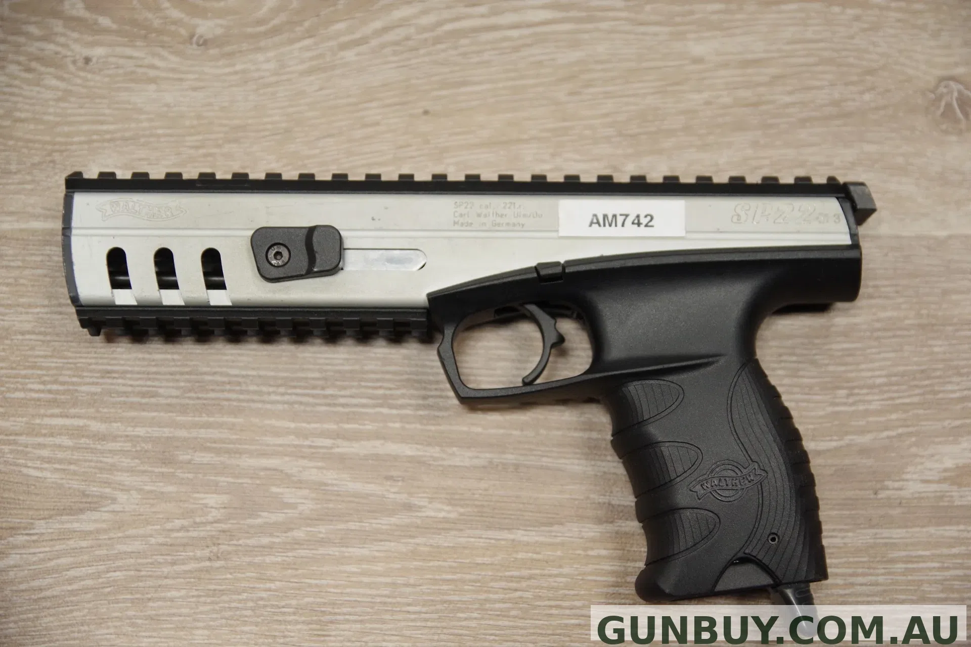 Walther SP22 Semi Auto Pistol 22LR (AM742) (Inoperable)