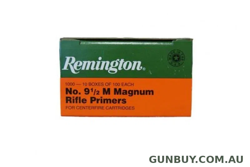 REMINGTON NO. 9 1/2 M MAGNUM RIFLE PRIMERS (1000PK)