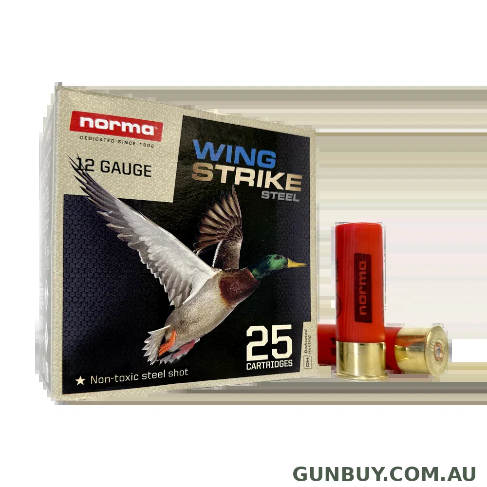 NORMA 12G WINGSTRIKE STEEL 32gm (4) (25 PK)