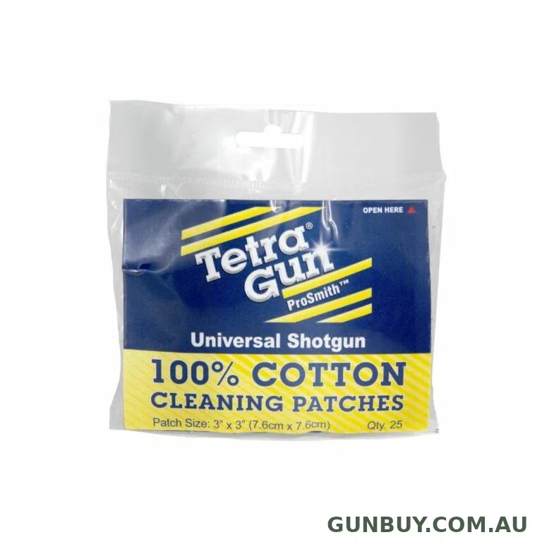 TETRA COTTON PATCHES 12G - 16G 25PK