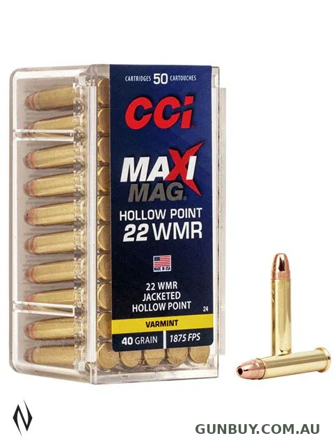 CCI 22 WMR MAXI MAG 40GR HP (50PK)