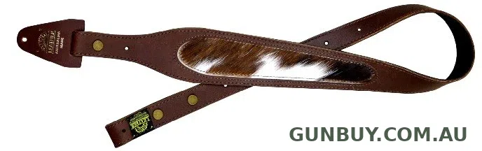 Colonial Leather Cow Inlay Sling 60mm