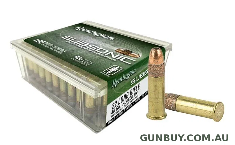 Remington 22LR 40GR LV CPHP Subsonic 1050FPS (100 PK)