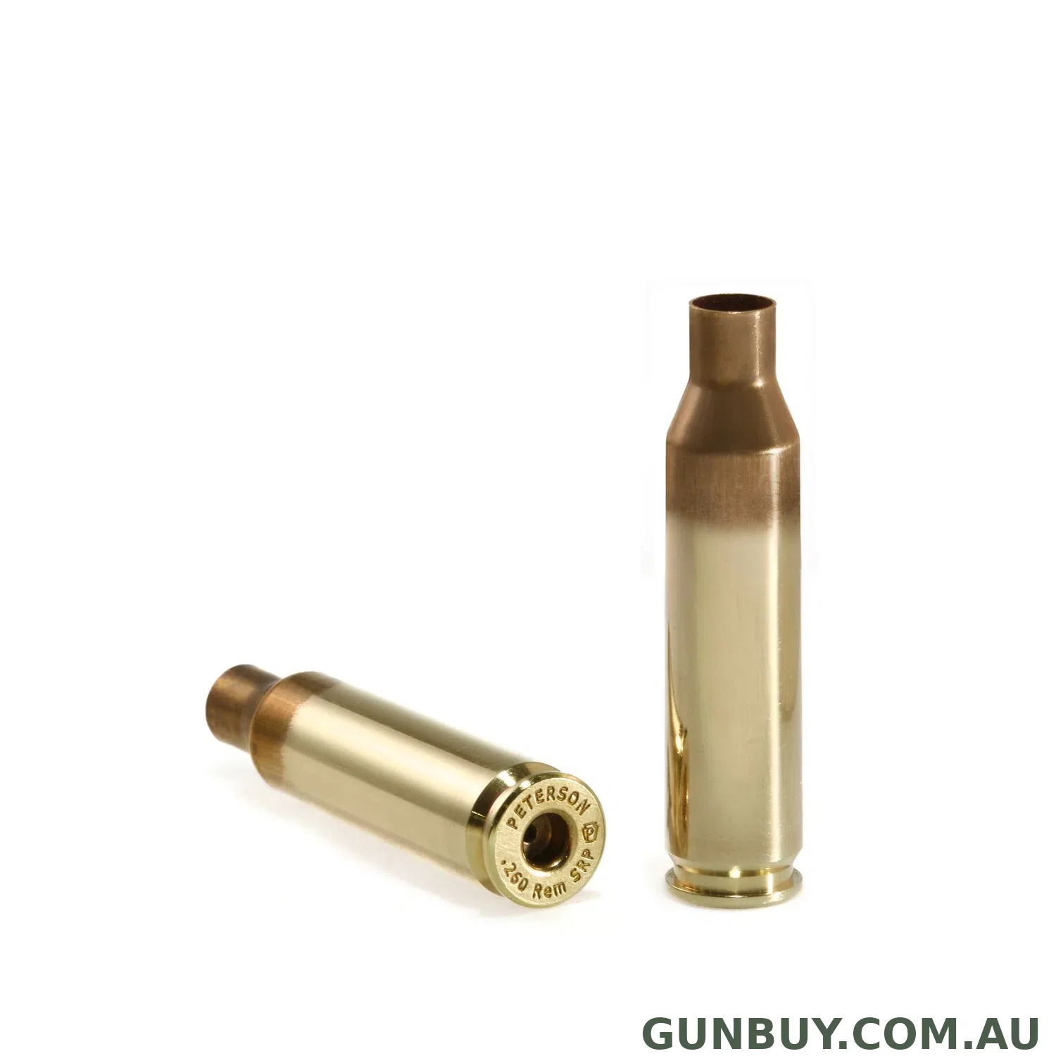 Peterson Cartridge BRASS 260 REM - SMALL PRIMER (50 PK)