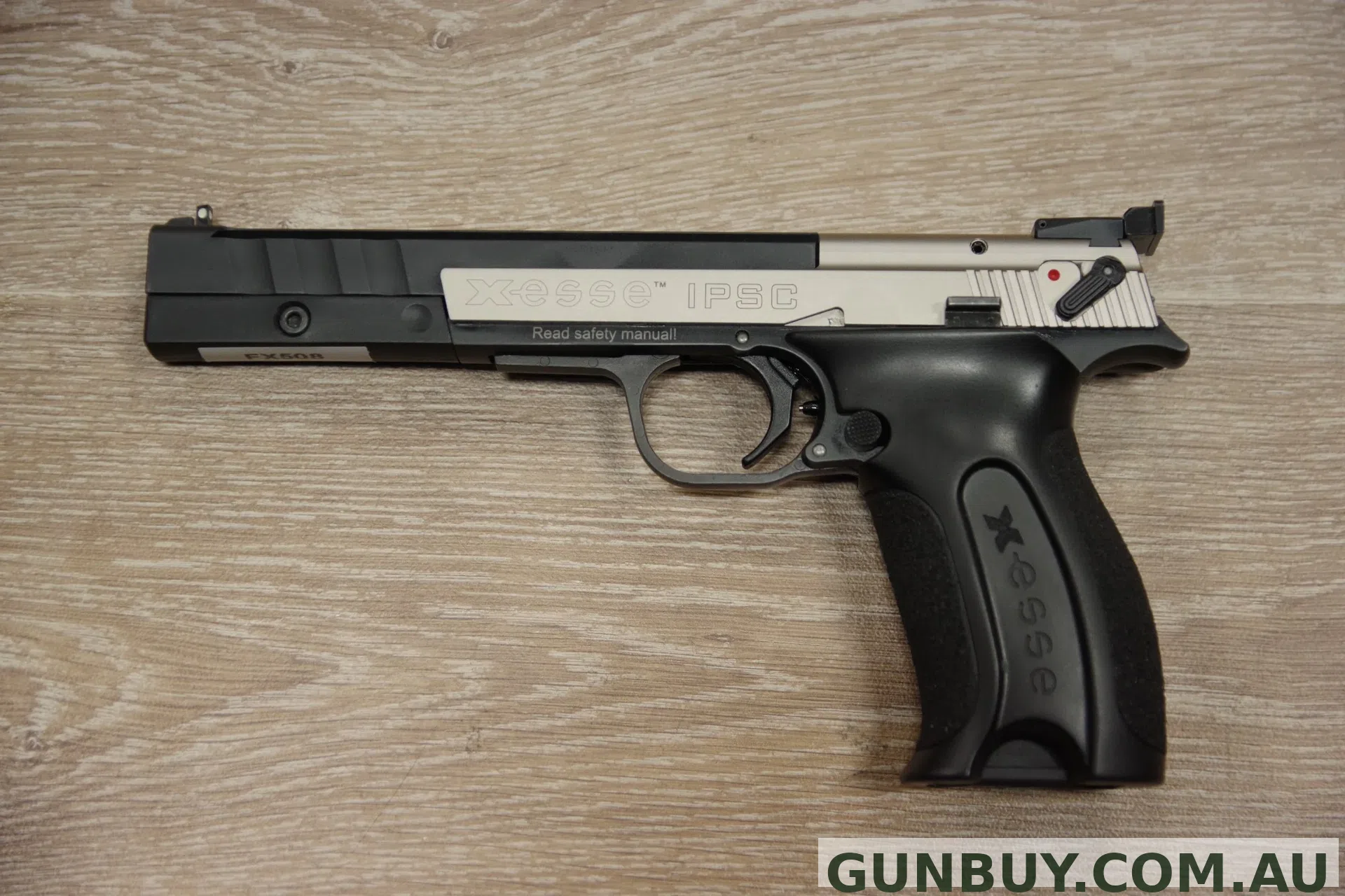 THE ADELAIDE GUN SHOP PTY LTD S/H HAMMERLI X-ESSE IPSC SEMI AUTO PISTOL 22LR (FX508)