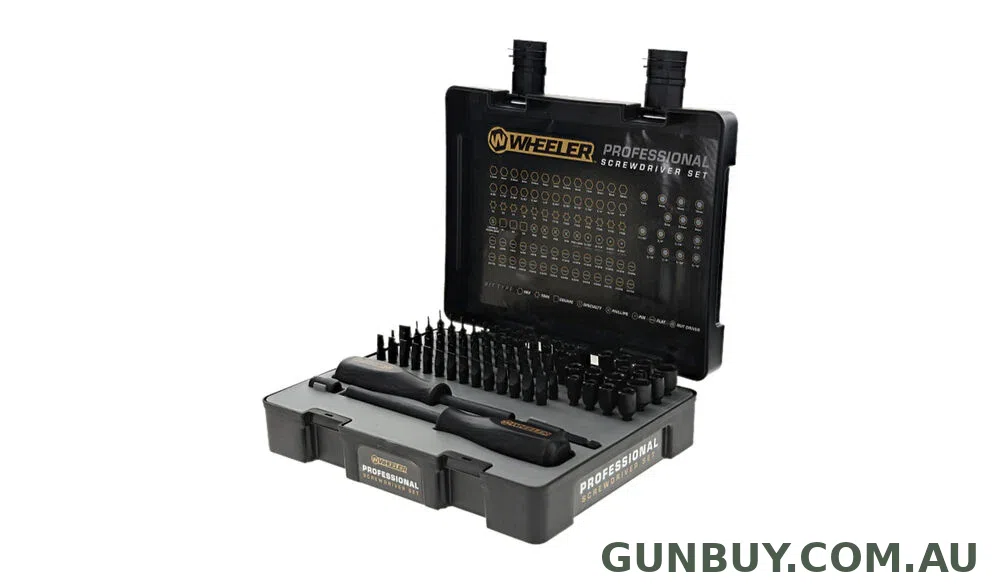 WHEELER SCREWDRIVER SET PROFESSIONAL GUNSMITHING 100 PCE