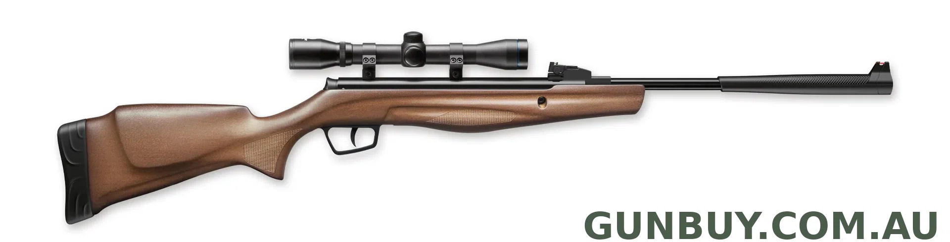 STOEGER RX5 WOOD AIR RIFLE & 4x32 SCOPE