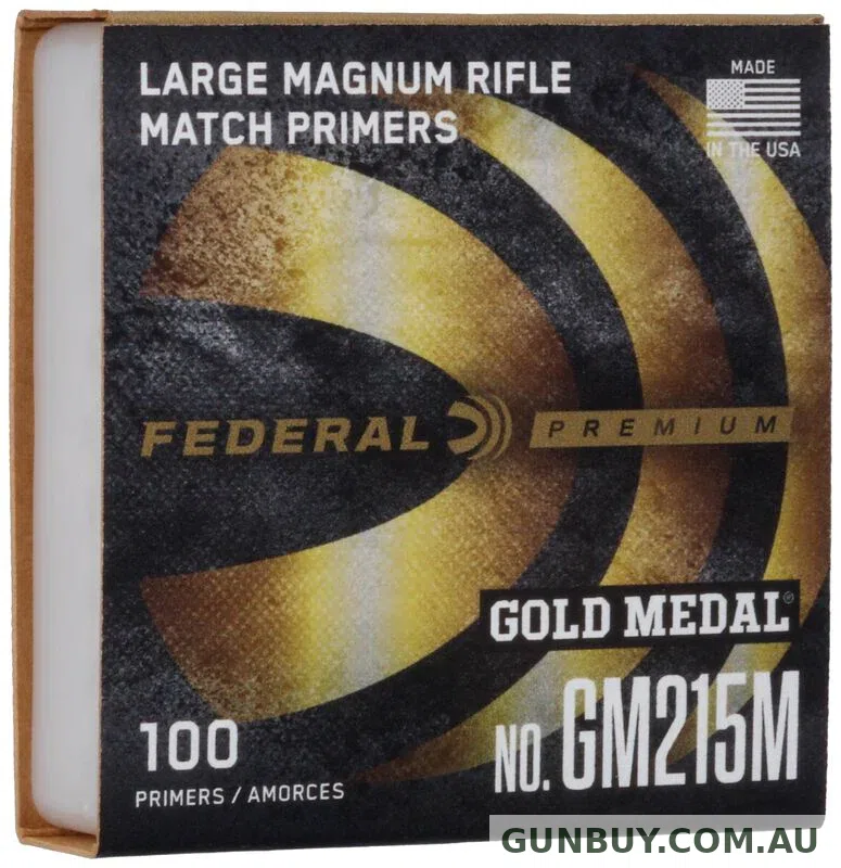 Federal PRIMER GM215M GOLD MEDAL LARGE RIFLE MAGNUM (1000PK)