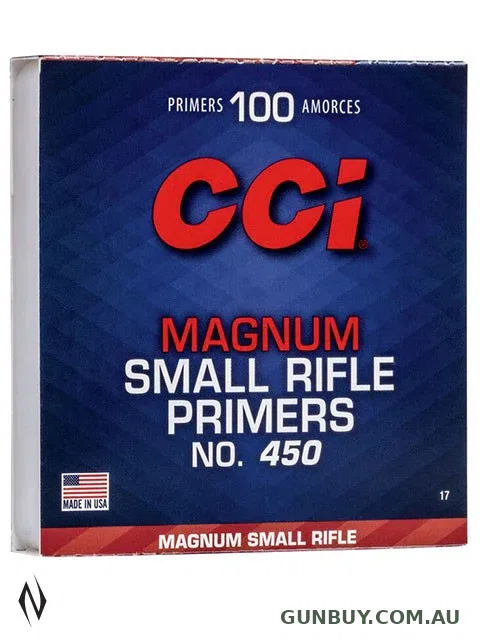 CCI PRIMER 450 SMALL RIFLE MAGNUM (1000PK)