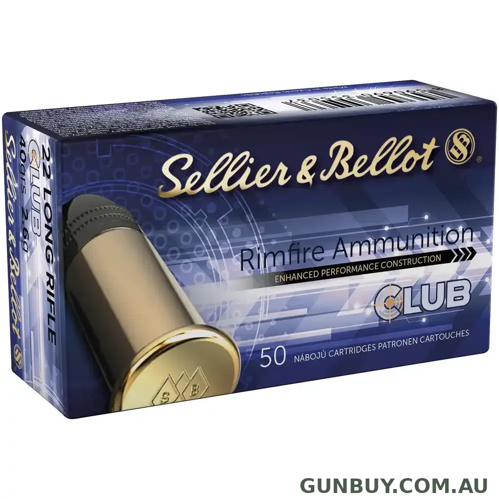Sellier & Bellot 40gr Club LRN 1066fps (50pk)