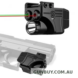 TAYLOR REDFIRE RED/GREEN LASER PISTOL LIGHT