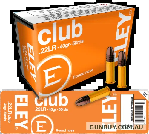 Eley 22LR Club 1070fps (50pk)