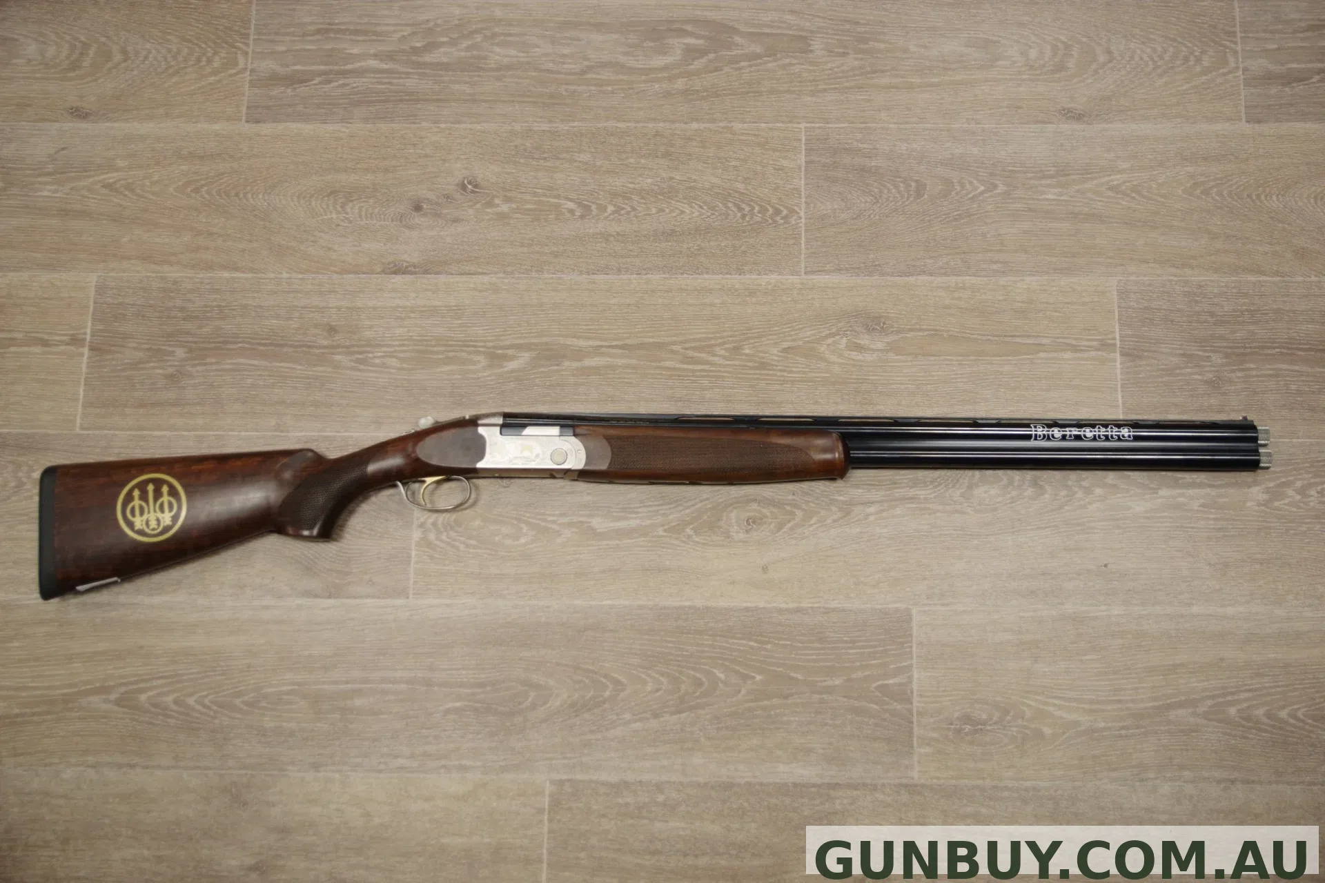 THE ADELAIDE GUN SHOP PTY LTD S/H BERETTA ULTRALIGHT DELUXE O/U SHOTGUN 12G (FI284)