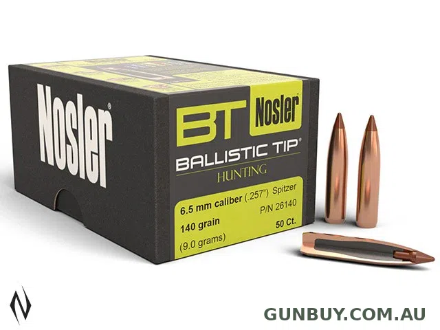 NOSLER 140GR BALLISTIC TIP 50PK