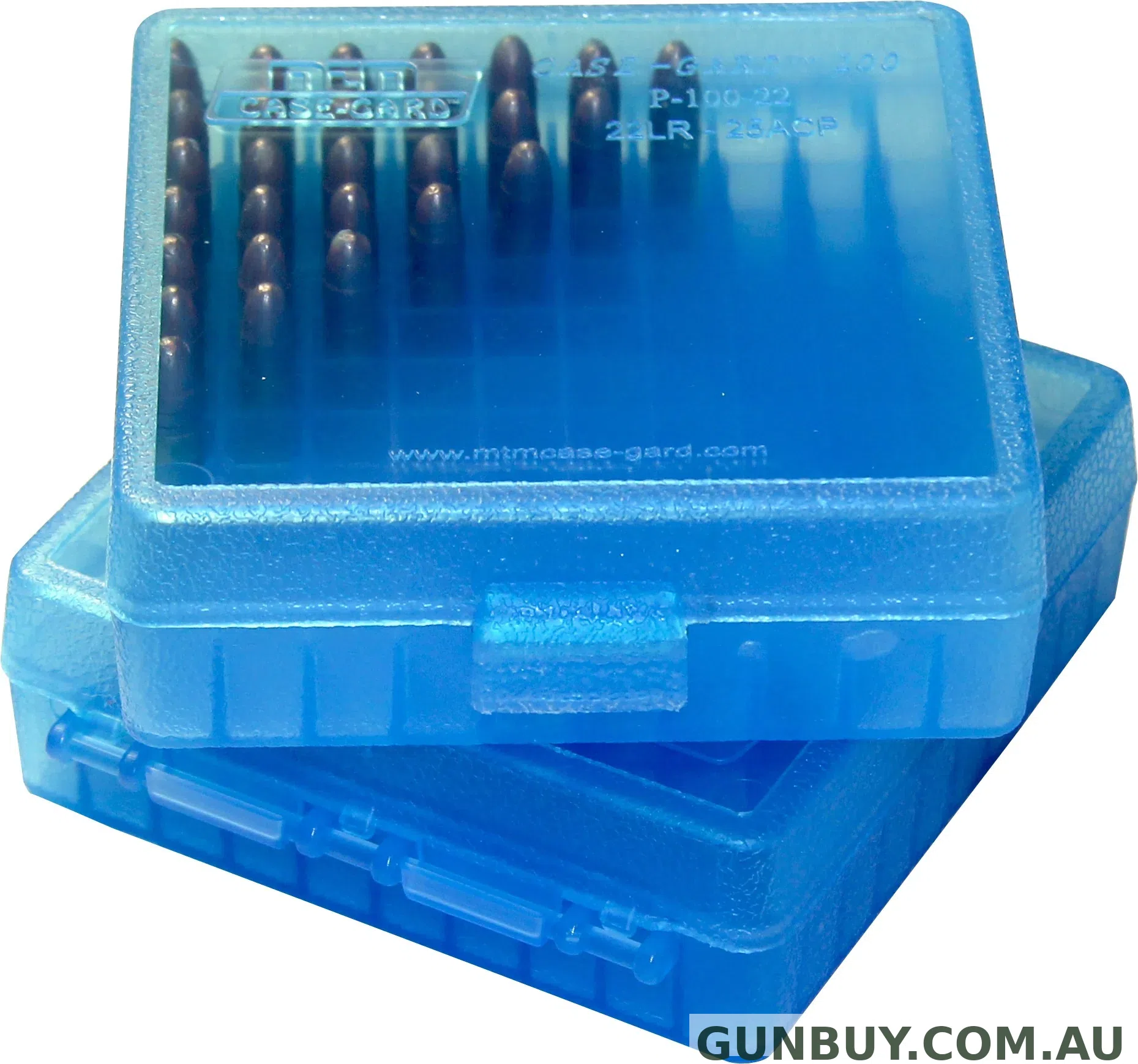 MTM 100RD AMMO BOX RIFLE 22LR / 25ACP