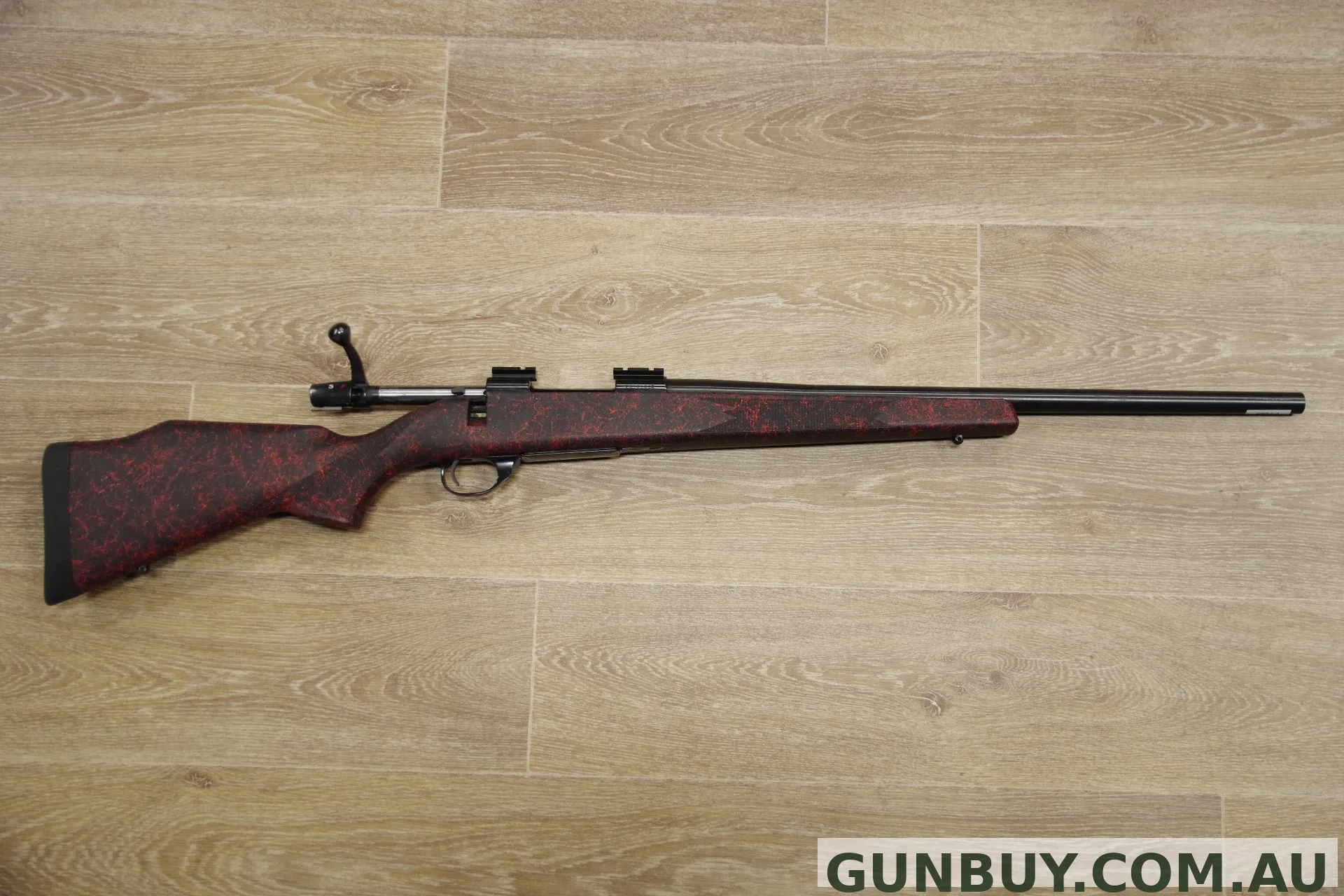 THE ADELAIDE GUN SHOP PTY LTD S/H WEATHERBY VANGUARD VARMINT BOLT ACTION RIFLE 308 (FY469)