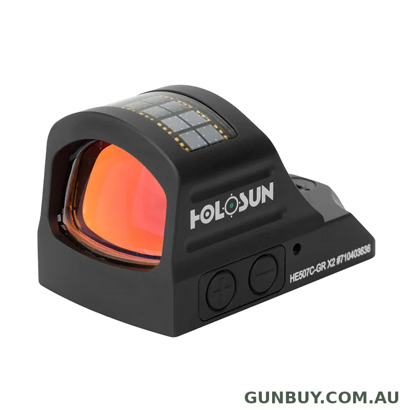 HOLOSUN HE507C-GR X2 MINATURE REFLEX 2 MOA DOT / 32 MOA CIRCLE