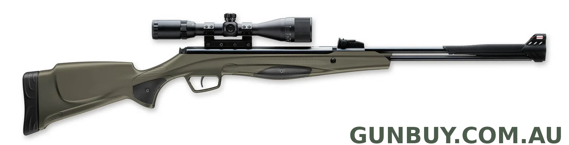 STOEGER RX40 SYNTHETIC GREEN AIR RIFLE & 3-9x40 SCOPE