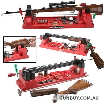 MTM GUN VISE RED