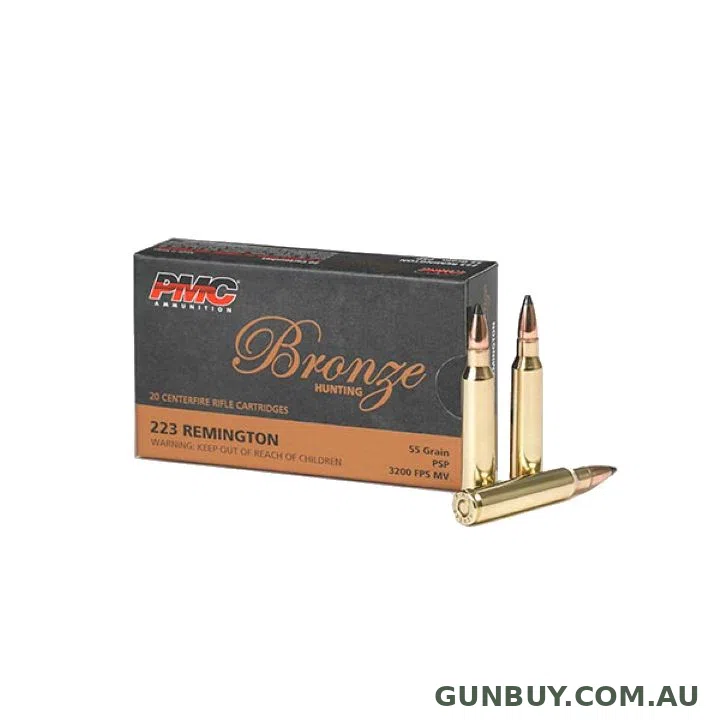 PMC Bronze Line 223 Rem 55gr SP