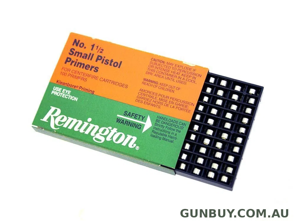 REMINGTON NO. 1 1/2 SMALL PISTOL PRIMER (1000PK)