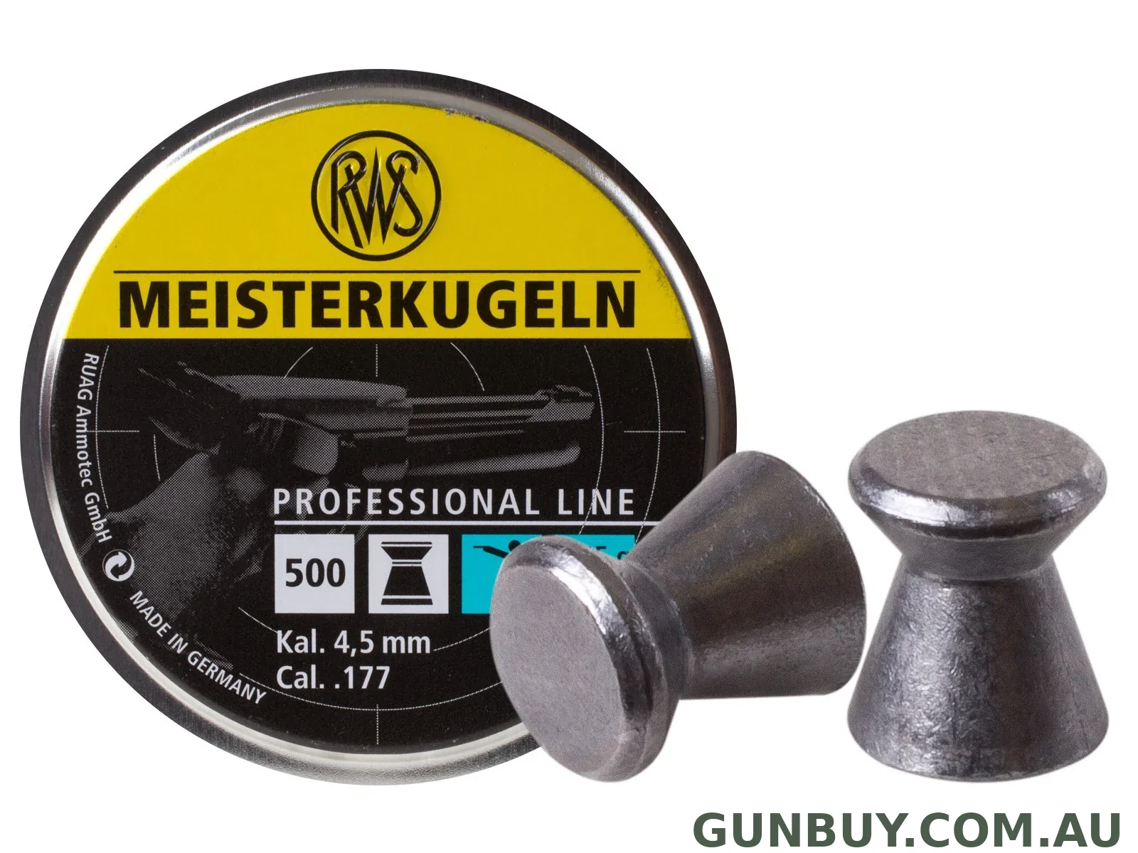 RWS MEISTERKUGELN 177 PISTOL 7.0G (500PK)