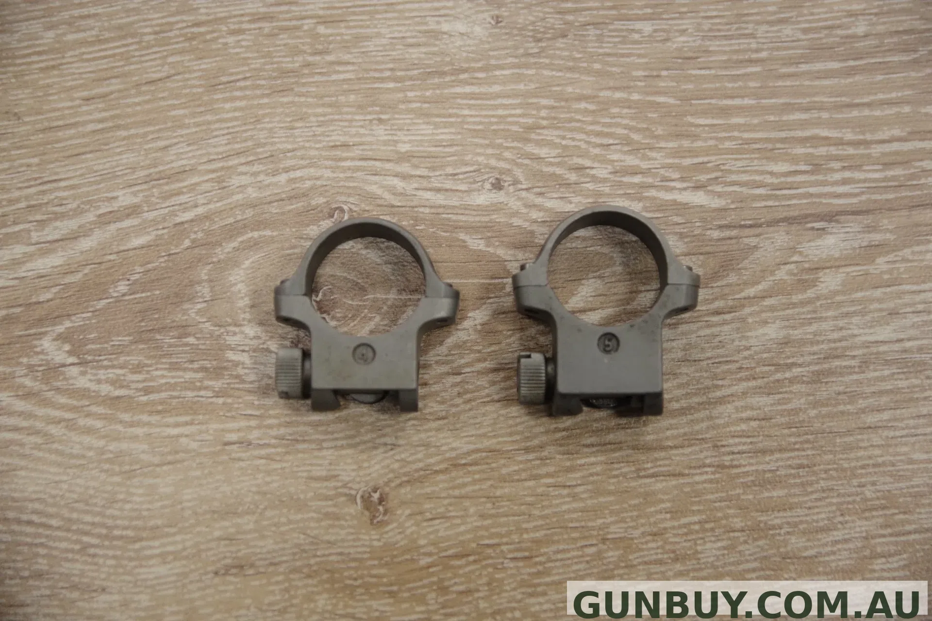 Ruger M77 Original (No 4 & 5) Stainless 25mm (1") Rings
