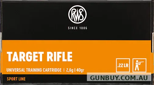 RWS 22LR Target Rifle LRN 40gr 1082fps (500 Brick)