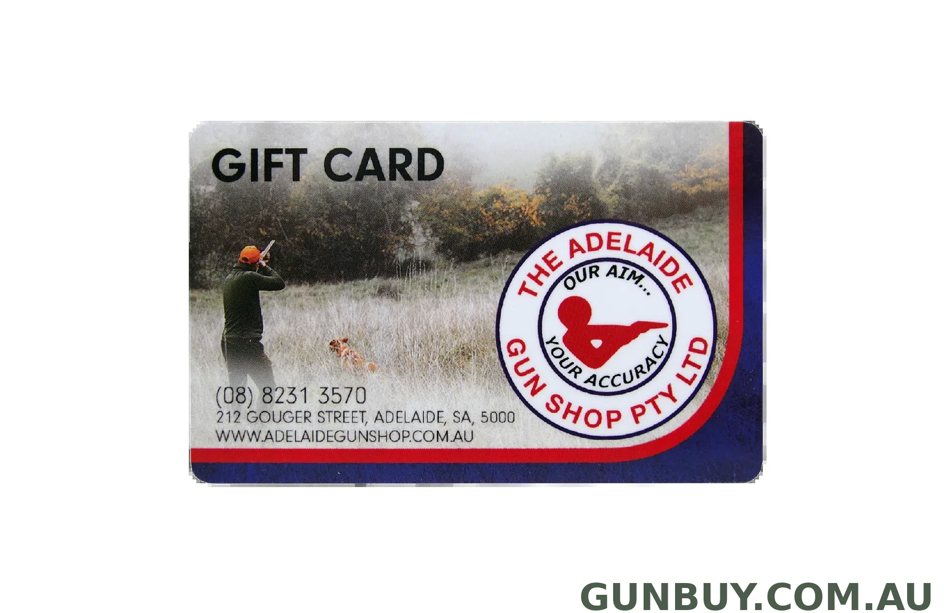 ADELAIDE GUN SHOP GIFT VOUCHER - IN STORE