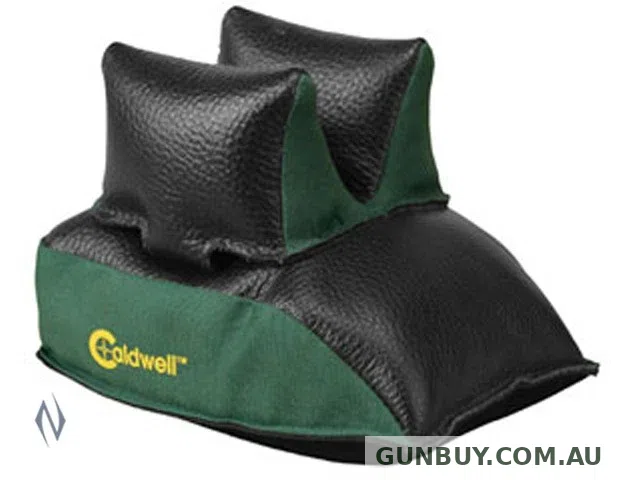 CALDWELL REAR BAG BLACK LEATHER FILLED