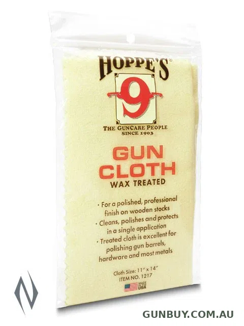 HOPPES 9 WAX TREATED GUN CLOTH