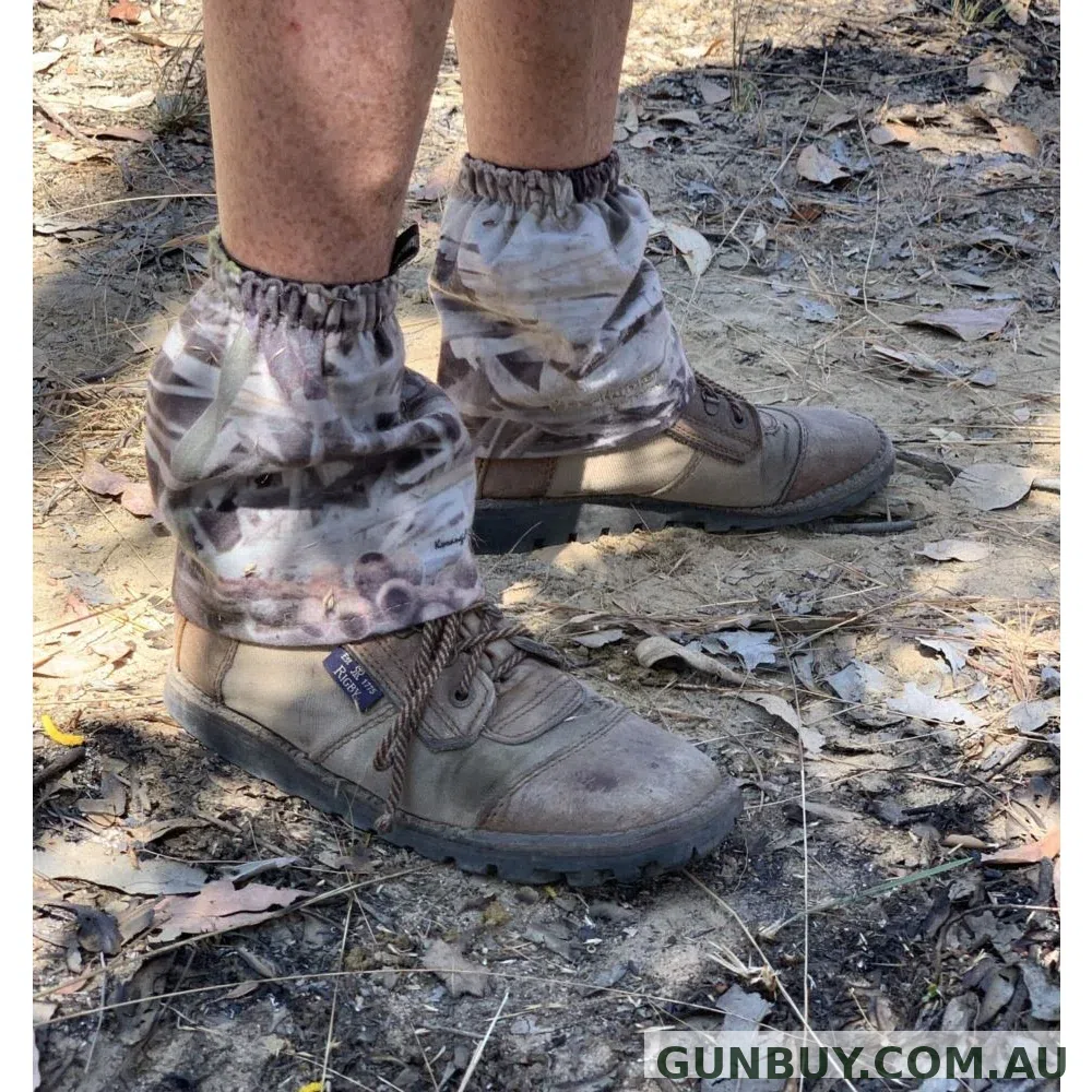 Pro-Tactical Gaiters Short Camo Fleece