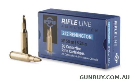 PPU HR222B 222 Rem 50gr SP