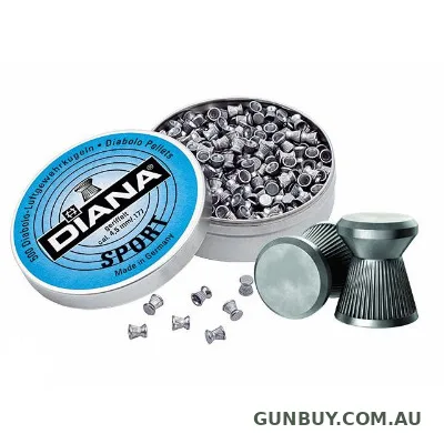 Diana Sport 177 Cal Air Pellets 0.47g / 7.25gr - 500 Pk #dis177