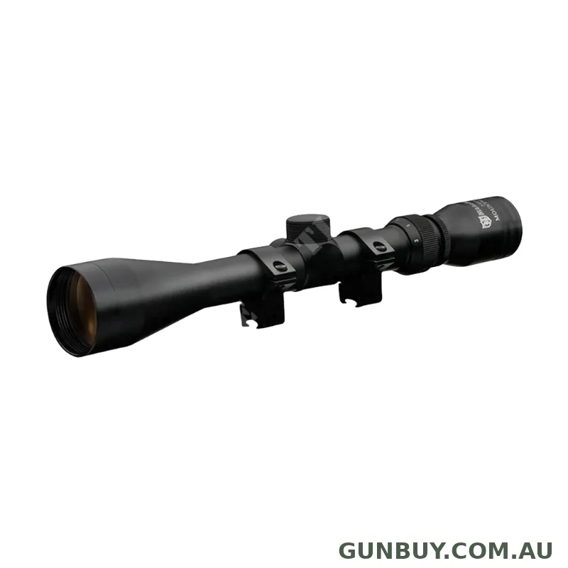 Nikko Stirling Mountmaster NMM412 4-12x40 HMD Reticle Rifle Scope With 3/8in Mounts