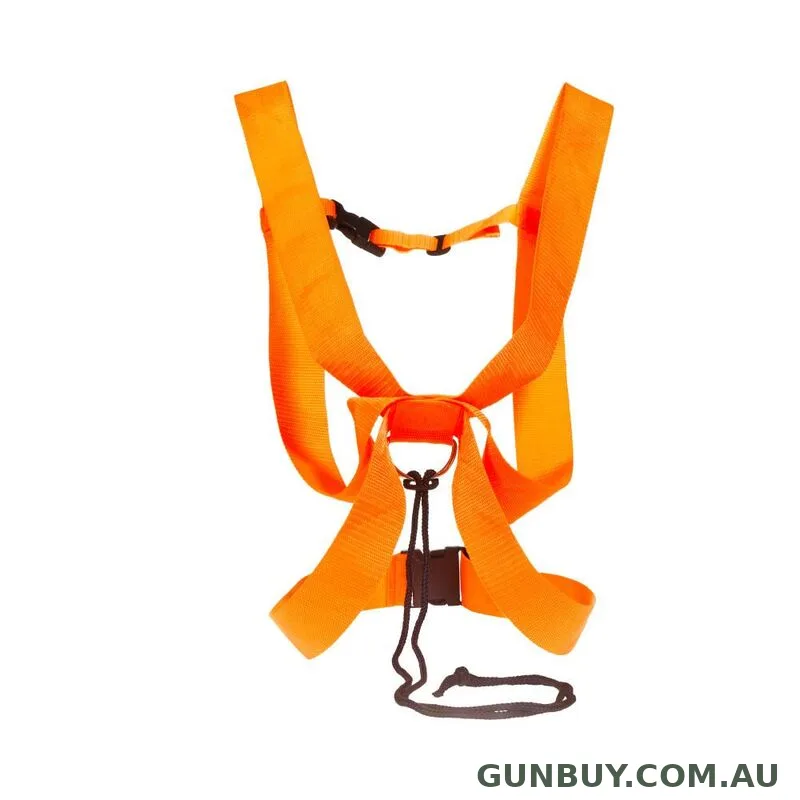 Allen Compact Light Dual Harness Deer Drag W Steel D Ring - Blaze Orange #Al33