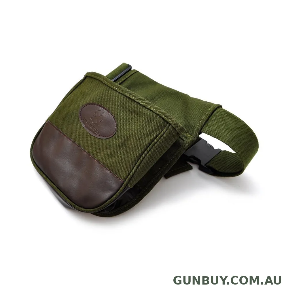 Xhunter Canvas Shotgun Shell Shooter Bag - Double Compartment #00098