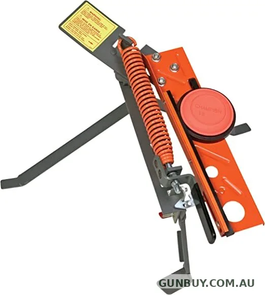 Champion Lightweight Heavy Gauge Steel Trap Flightmaster Jr 3/4 Cock Trap Clay Target Thrower Aluminum #ch40240